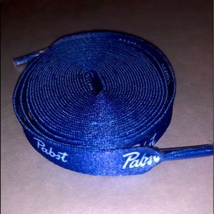 Pabst (PBR) Blue Ribbon shoelaces